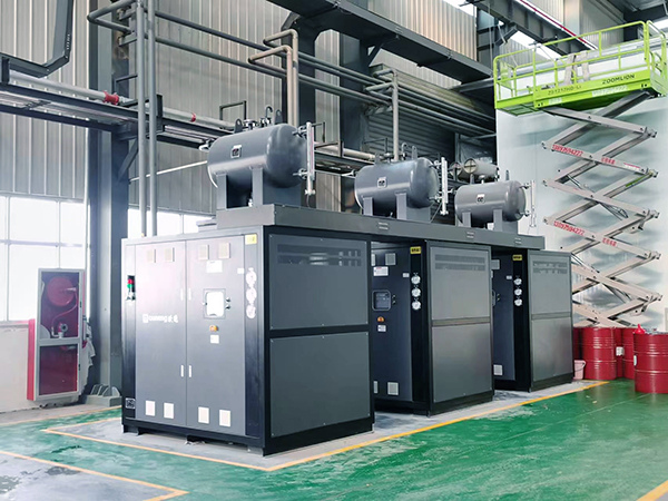 液相有機(jī)熱載體鍋爐出口導(dǎo)熱油流量和導(dǎo)熱油的流速成反比嗎？